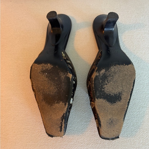 Paisley Print Mules - Picture 5 of 5